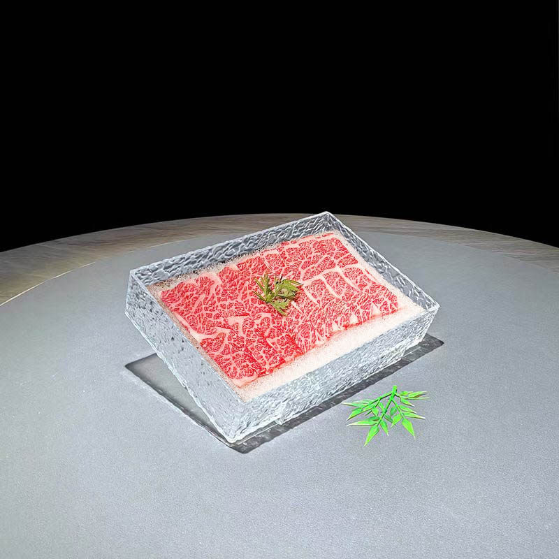 方形透明亚克力海鲜姿造火锅店肥牛菌菇蔬菜拼盘专用摆盘盘子,餐饮具,果盆/果盘/果篮,淘宝优惠券,粉丝福利购,淘宝优惠卷