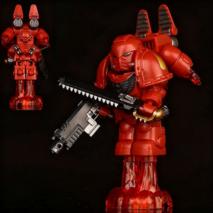 太空星际极限战士跳跃背包星际战士40k战锤第三方木人仔拼装玩具