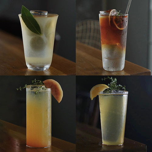 日式木村海波杯长饮杯柯林杯鸡尾酒杯超薄威士忌杯咖啡杯调酒杯