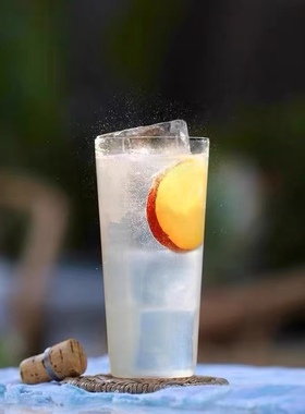 超薄水晶玻璃斜身柯林杯HighBall杯嗨棒杯鸡尾酒杯金汤力杯海波杯