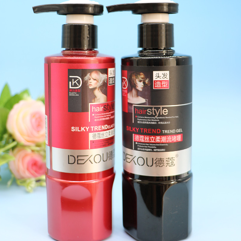 德蔻丝立柔烫后护理造型啫喱补水保湿烫后护卷定型弹力素正品