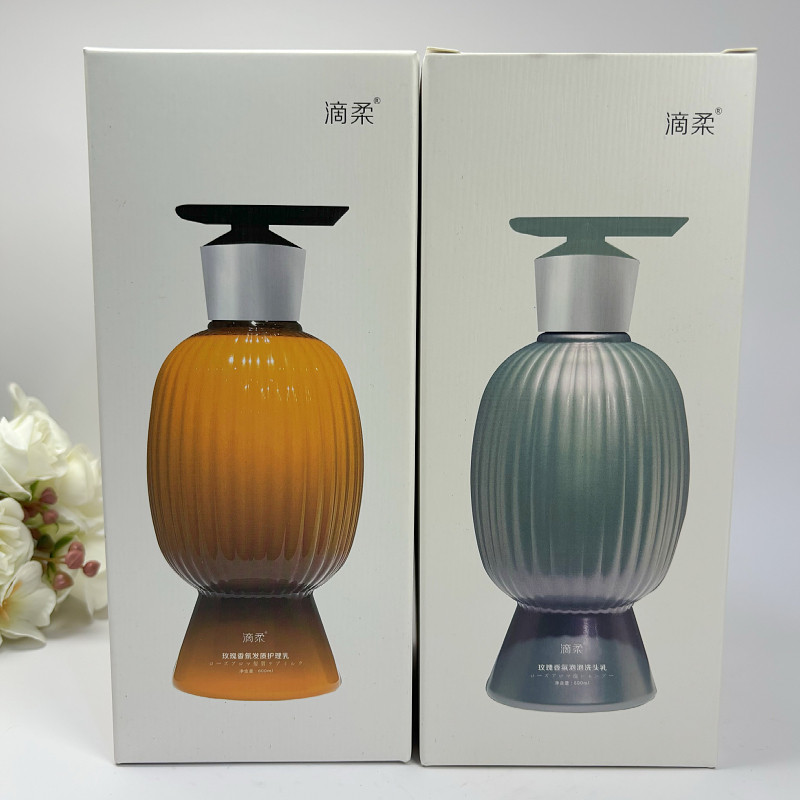 滴柔玫瑰香氛泡泡洗头乳发质护理乳干燥蓬松清爽柔润秀发改善烫染