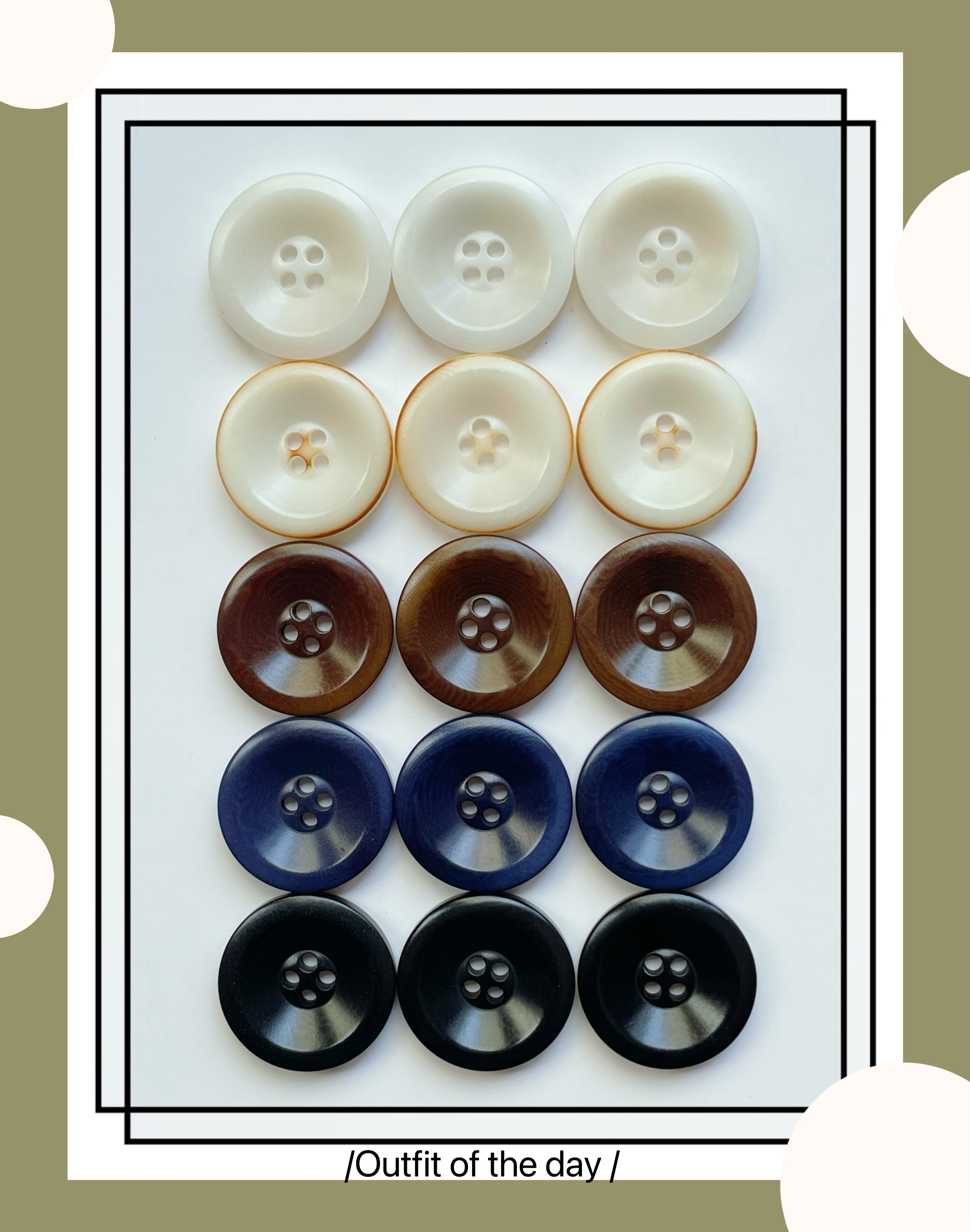 果实钮扣diy男装西装针织衫上衣裤扣女装服饰服装面料百搭扣