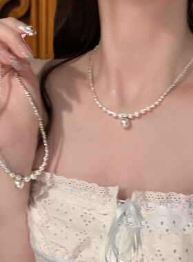 碎银子项链女小众设计