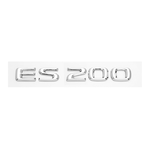 适用于雷克萨斯ES200/300h/260/350车尾贴标LEXUS改装型号字母标
