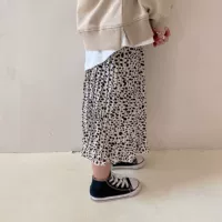 Японская детская шифоновая юбка на девочку, в корейском стиле