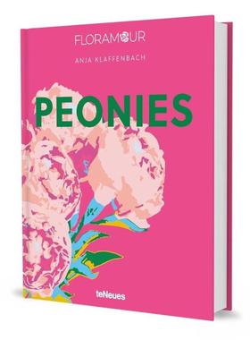 预售 Anja Klaffenbach Peonies 英文原版进口图书 华源时空