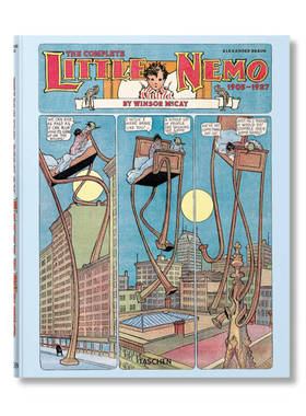 预售 Winsor McCay. The Complete Little Nemo TASCHEN塔森 英文原版进口艺术图书 华源时空