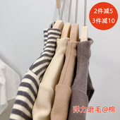 童装 儿童打底衫 高领男童内搭纯棉女童加厚t恤秋冬上衣宝宝加绒