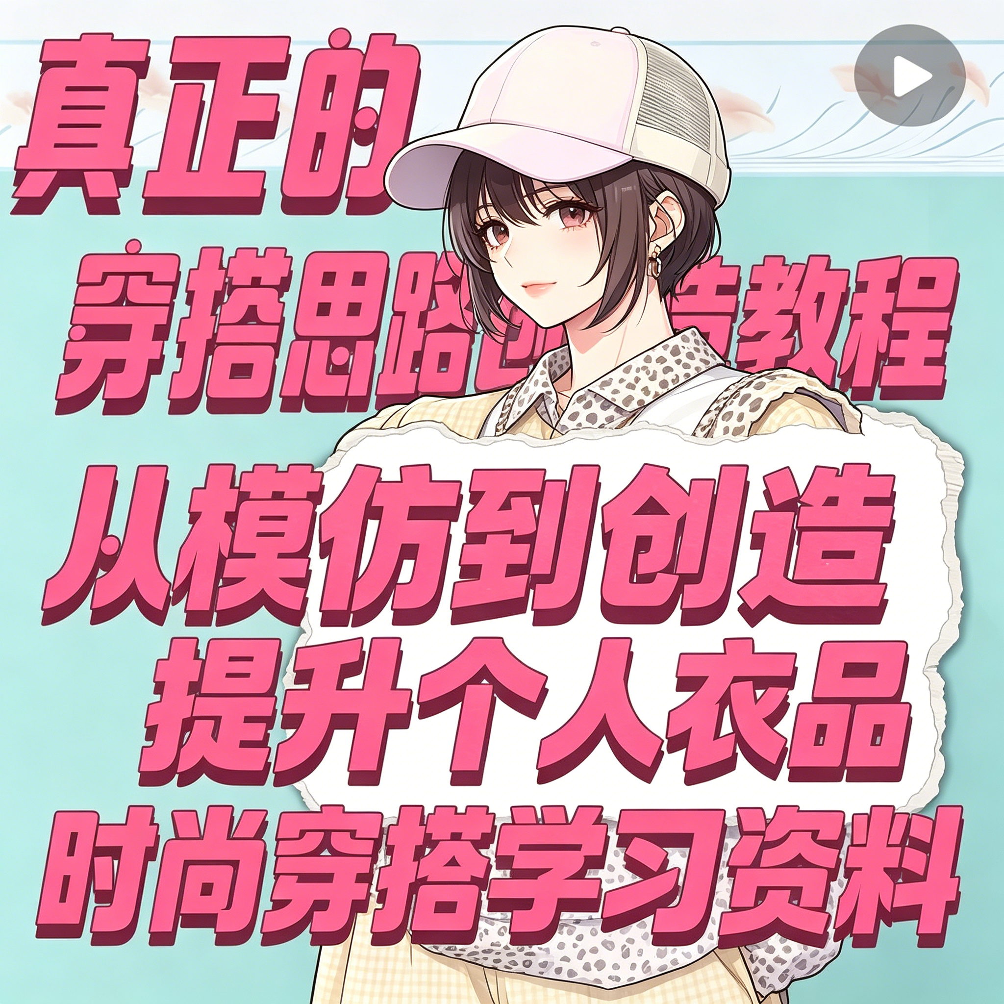 时尚穿搭学习资料刻录盘个性化服务提升个人衣品教程