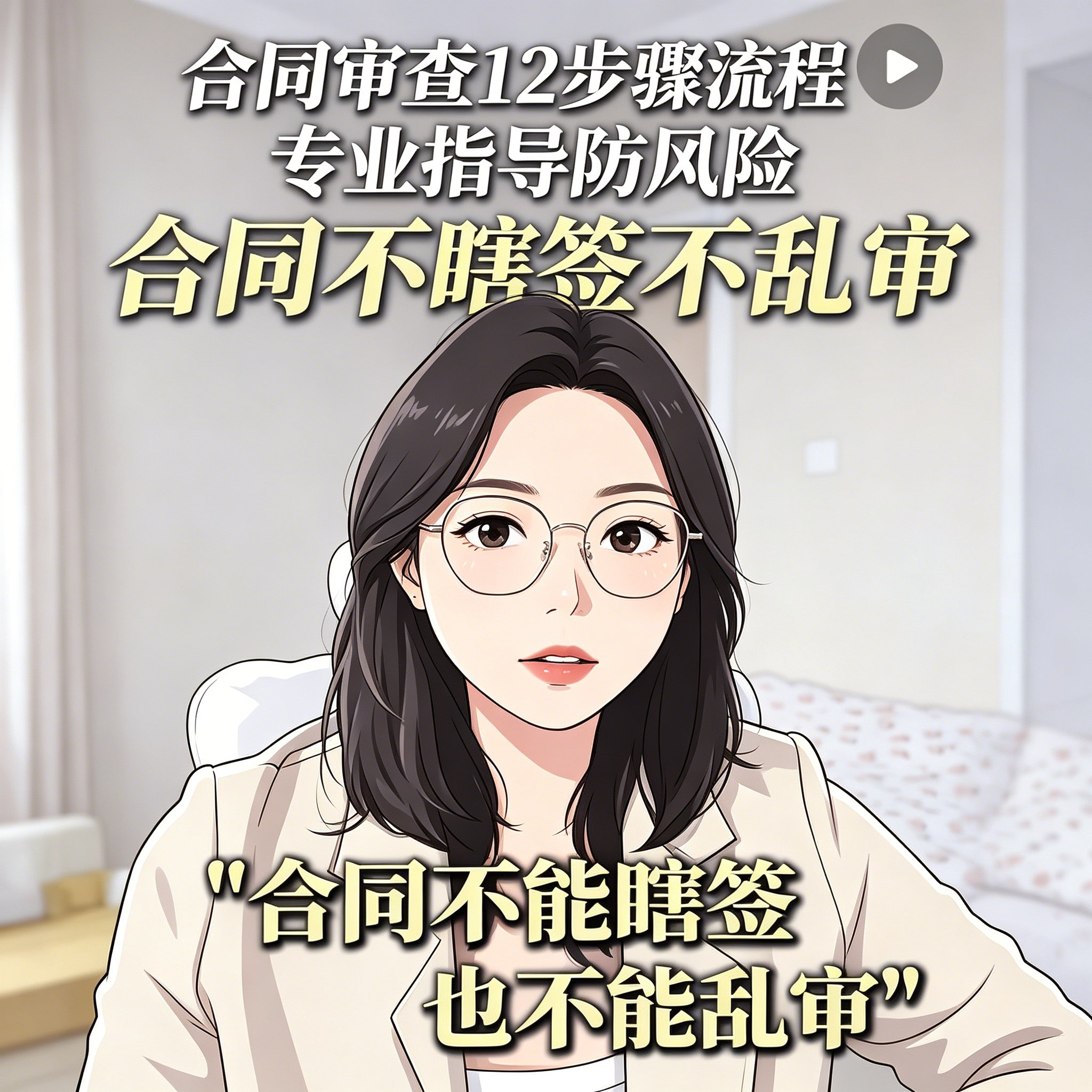 合同审查12个步骤流程参考法律文件审核要点学习使用资料