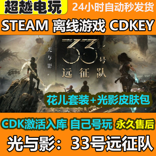 国区游戏 CDKEY激活码 Steam光与影33号远征队正版 离线游戏全DLC