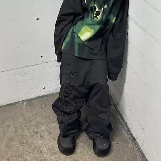 Shayne Oliver Anonymous Club Hba Hoodbyair Niche Sweatpants Long Pants Floor-Length