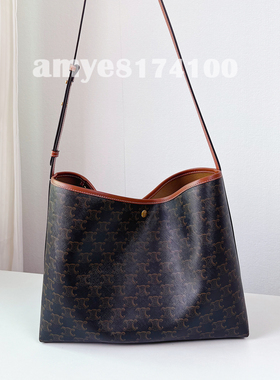 包包女2025新款大容量老花soft shopper购物袋包凯旋门单肩托特包