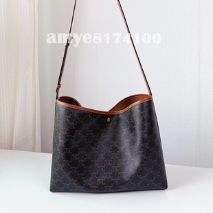 包包女2025新款大容量老花soft shopper购物袋包凯旋门单肩托特包