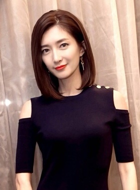2018新款假发女短发修脸蓬松bobo头偏分lob头内扣中长发全头套