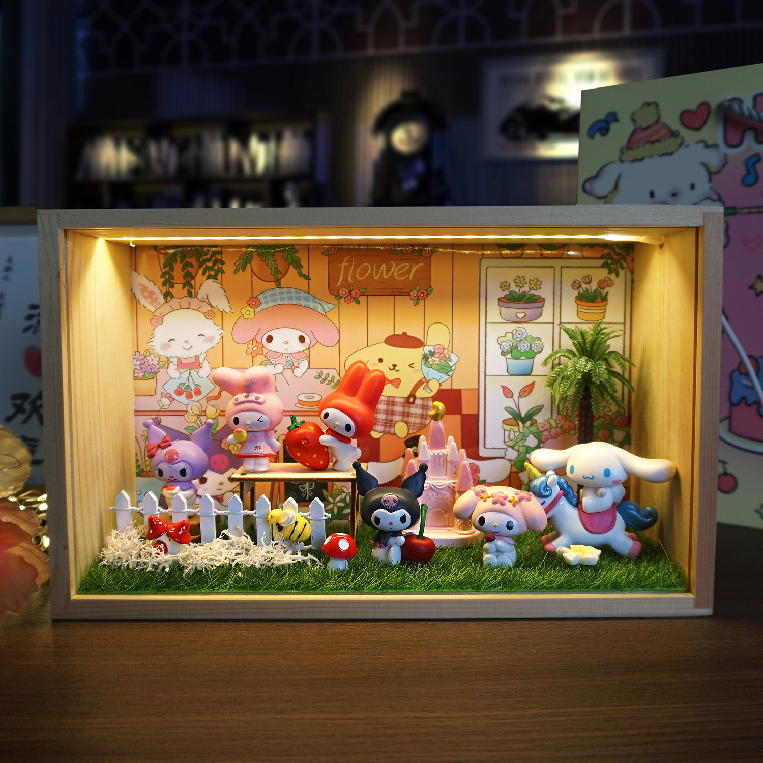 三丽鸥生日礼物夜灯女友儿童女孩