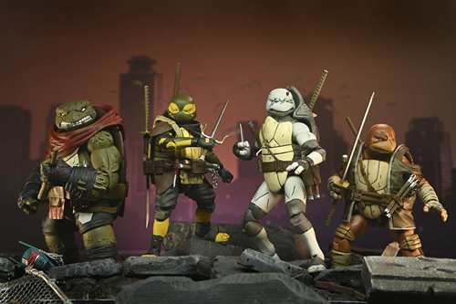 【顺丰现货】NECA 忍者神龟 最后的浪人 进化重启 1/12金标可动