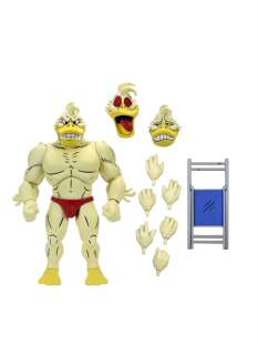 【顺丰现货】NECA忍者神龟阿奇漫画王牌鸭艾斯1/12可动人偶