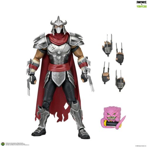 【定金】Neca 堡垒之夜 忍者神龟 联动 史莱德 1/12可动人偶 金标