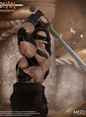 【WTB】MEZCO one12野蛮人柯南 1982战士版 1/12可动人偶手办
