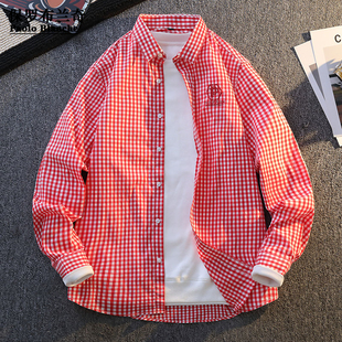 衬衫 长袖 2024秋季 新款 帅气衬衣外套 保罗 商务休闲上衣长袖 男士