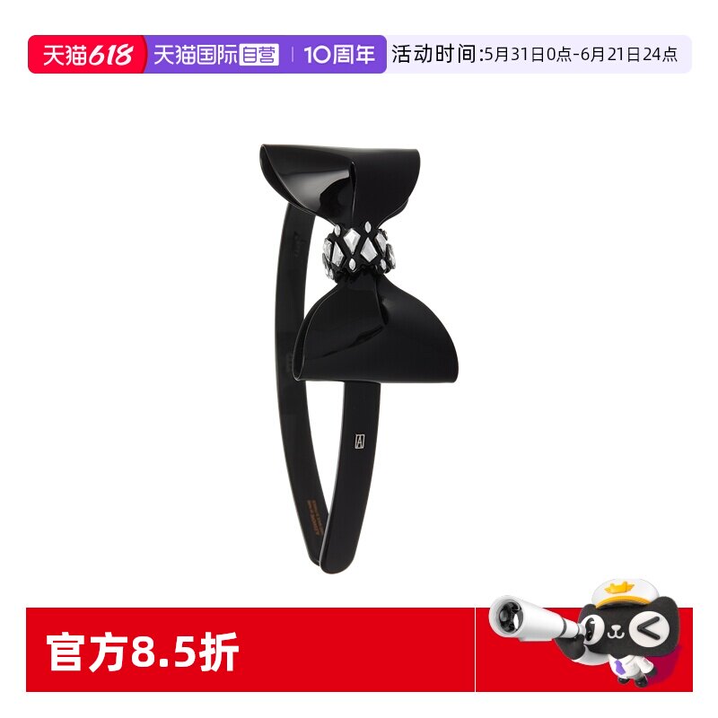 【自营】ALEXANDRE DE PARIS巴黎亚历山大寓言蝴蝶结发箍头饰发饰