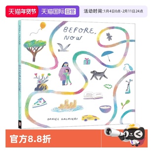 【自营】英文原版 Before, Now 从前,现在 布鲁克林插画师 Daniel Salmieri 艺术绘本 儿童宝宝亲子共读精装绘本