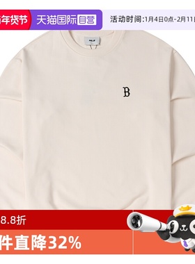 【自营】MLB美职棒男装女装舒适休闲卫衣圆领运动套头衫3AMTB9144