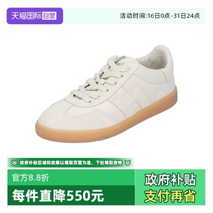 德训鞋 板鞋 HOGAN女士H字母系带运动休闲鞋 HXW6470FB60N91 自营