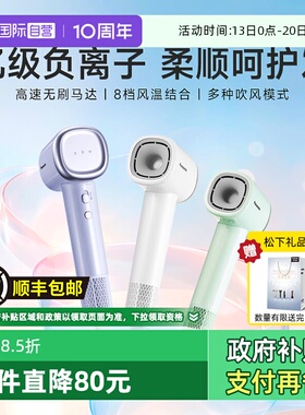 【自营】松下电吹风小森林高速吹风机负离子家用送女友礼物
