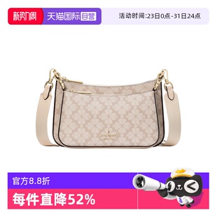 自营 YORK女包新月包经典 kate NEW 老花单肩斜挎包 spade