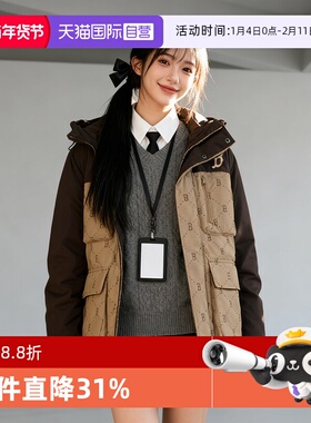 【自营】MLB羽绒服男女装新款复古老花运动服户外休闲服保暖外套