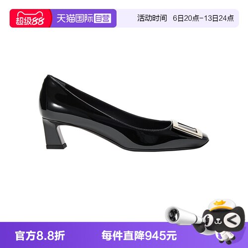 RogerVivier高跟鞋漆皮圆头