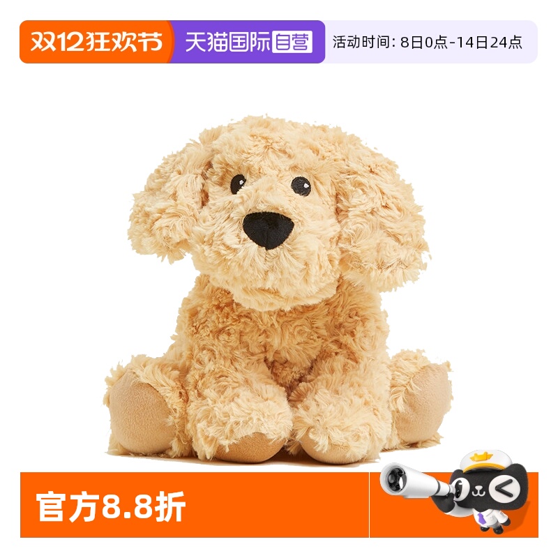 英国warmies黄金可卡布犬玩偶