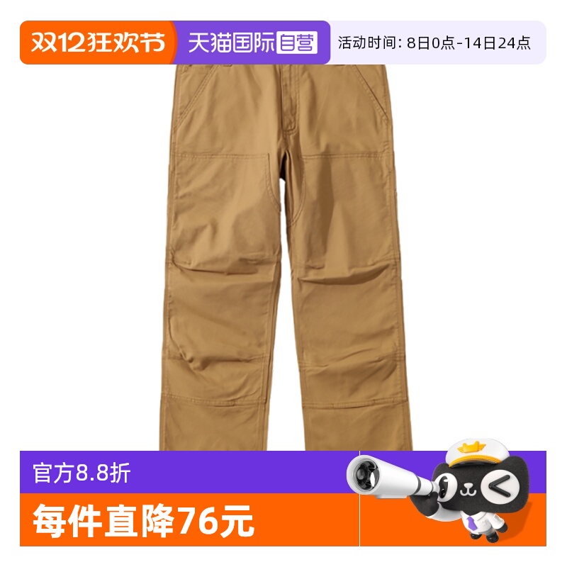 Carhartt卡哈拉链长裤春秋立