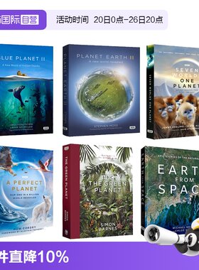 【自营】英文原版 BBC纪录片同名图书 蓝色星球2 海洋生物纪实 全彩精装 科普读物