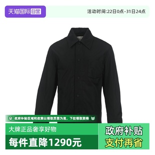 同色爱心徽标翻领系扣工装 AMI男士 风夹克外套棉服2025年 自营