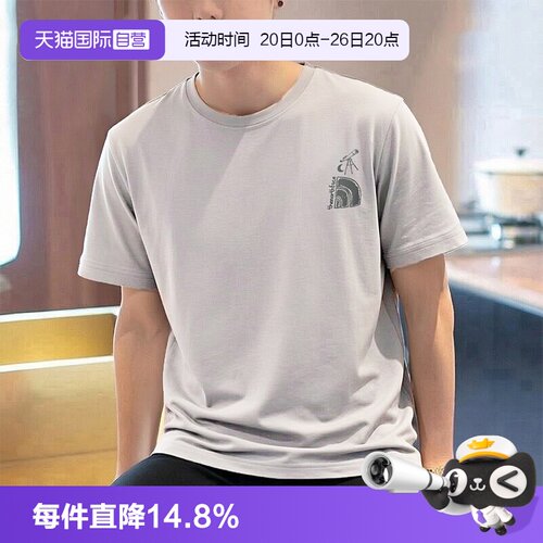 【自营】北面短袖T恤男女款休闲运动圆领半袖情侣The North Face