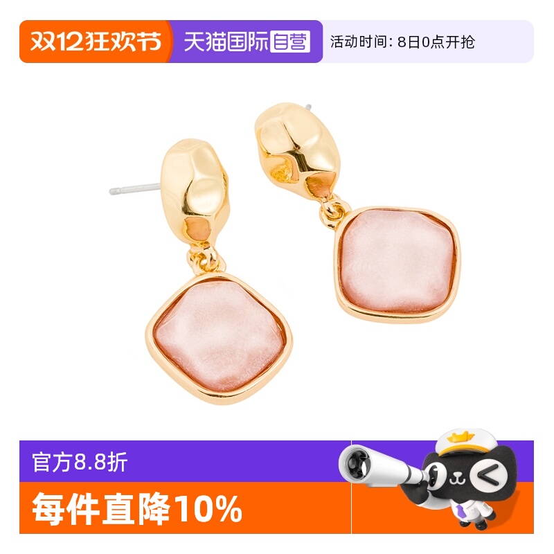 自营OSEWAYA立体水波纹耳钉