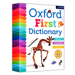 【自营】原装进口英文平装版Oxford First Dictionary牛津儿童字典词典5-6岁学前小学工具书5000词牛津词典小学生读物字典2022