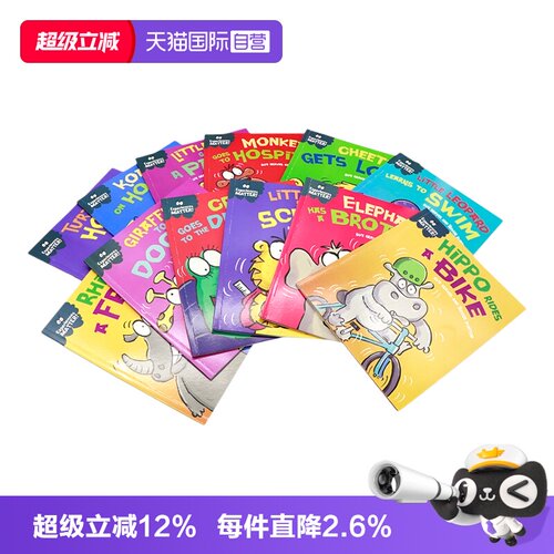 【自营】体验很重要12册 英文原版绘本 Experiences Matters 行为很重要同系列姊妹篇 behaviour matters 引导孩子培养价值观4-8岁