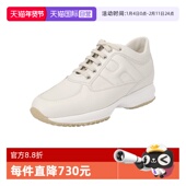 HOGAN女士厚底系带增高休闲运动鞋 自营 HXW00N00010KXT