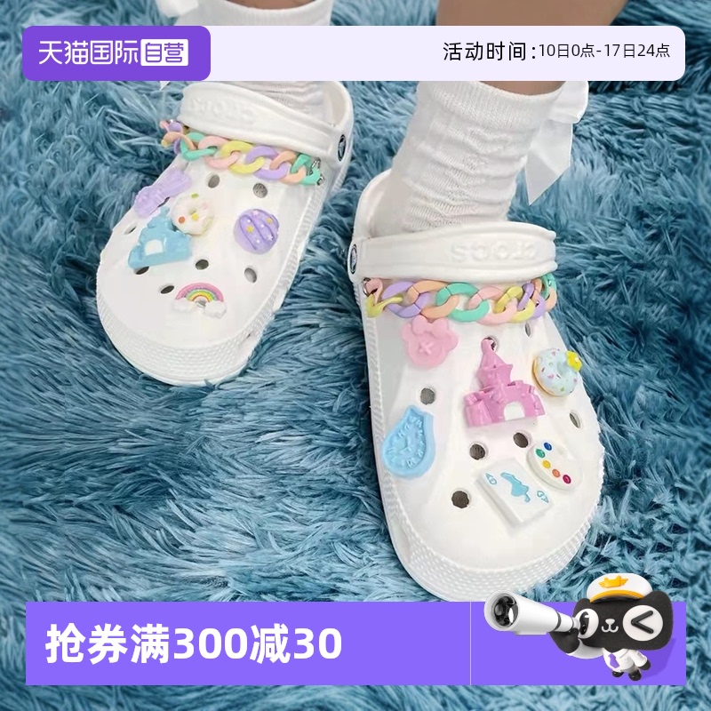 卡骆驰拖鞋男鞋女鞋洞洞鞋