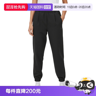 【自营】adidas阿迪达斯女子梭织运动休闲长裤运动裤休闲裤KS2883