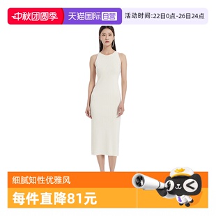 Bari Petit 气质工字吊带长款 针织长裙 连衣裙 女士无袖 自营