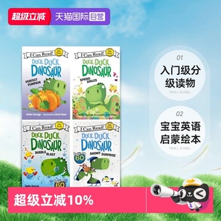 鸭子 英文原版 自营 Dinosaur Read 宝宝英语启蒙绘本 Can 恐龙 Duck First 6册 入门级分级读物