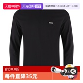 男款 建议拍小一码 Boss圆领棉质宽松套头长袖 T恤 自营 Hugo