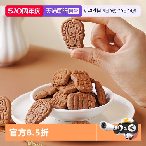 日本进口饼干北陆制果巧克力曲奇