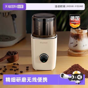 自营 FLUMOT磨粉机超细研磨小型家用迷你电动打粉干磨中药粉碎